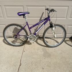 Purple woman's bike