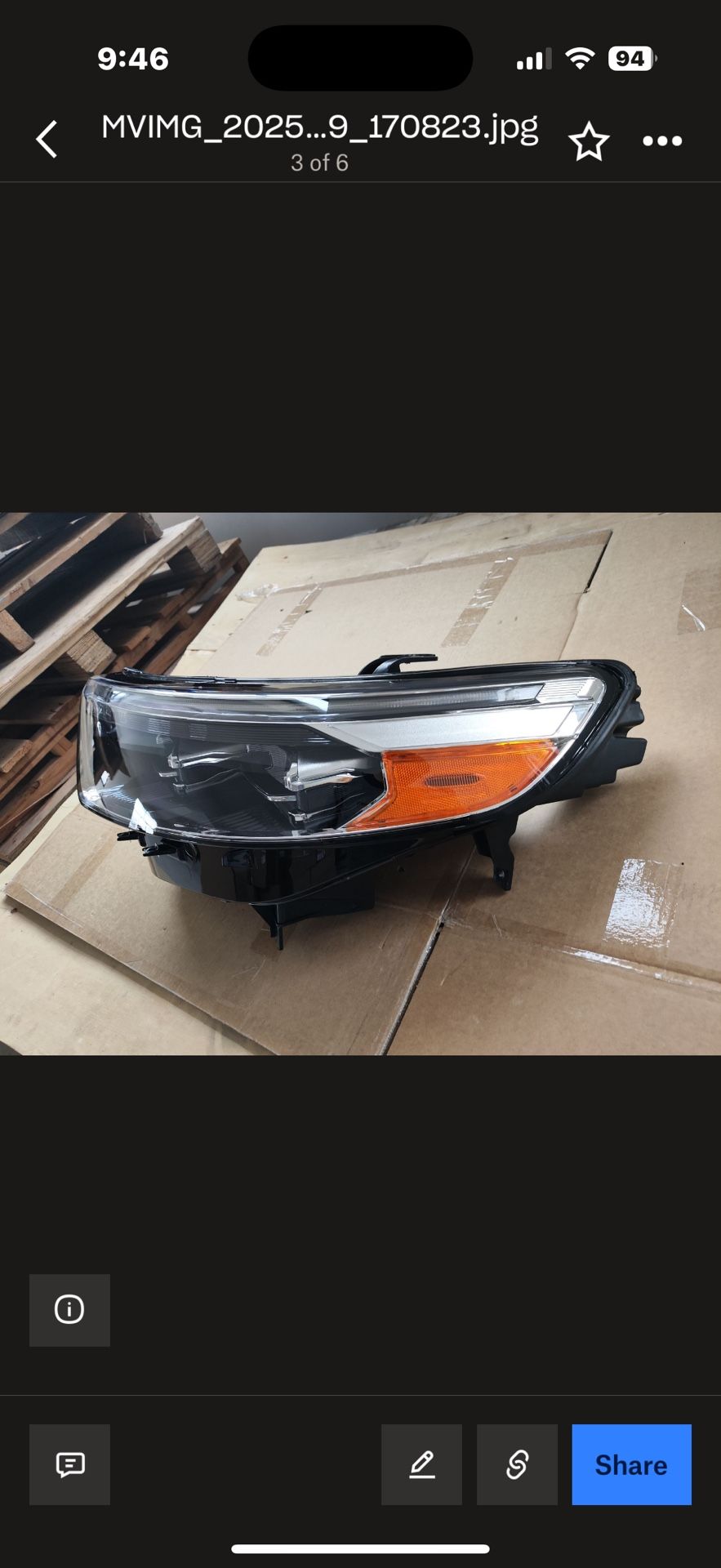 For 2020 2021 2022 Ford Explorer Headlight LED Driver Passenger Side Available
