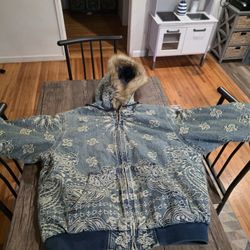 Supreme bandana jacquard jacket Size Large