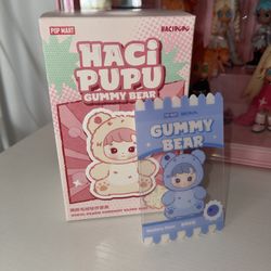 HACIPUPU GUMMY BEAR SERIES VINYL PLUSH PENDANT blueberry flavor
