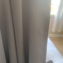 Blackout curtains, 2pc, 100x107 inch