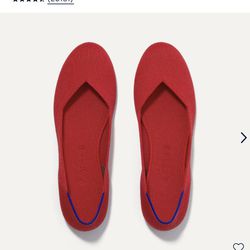 Rothy’s Red flats -size 10.5