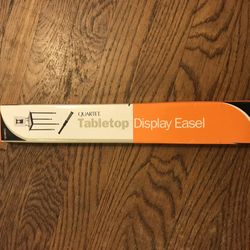 Black Tabletop Easel