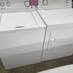 Amana Top Loader Washer And Dryer Set WT9B