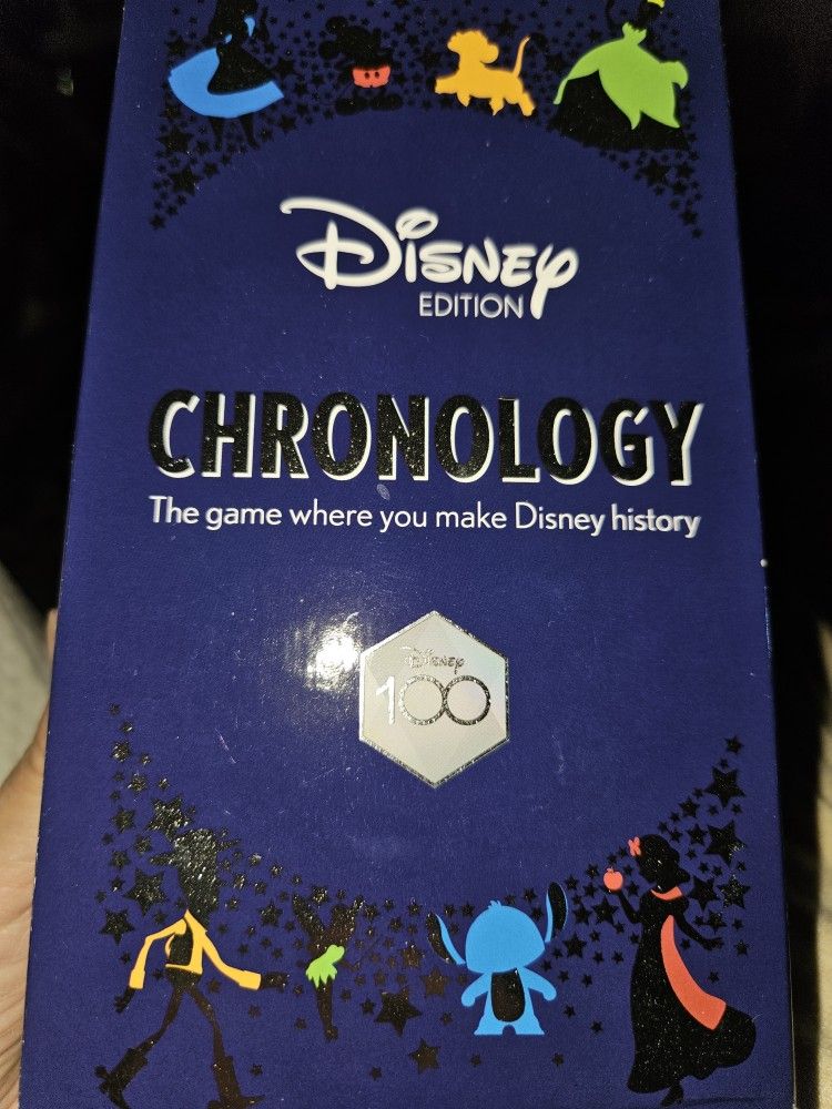 Disney Chronology Game Nib