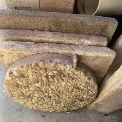 Four Large Stepping Stones ($2 ea.)