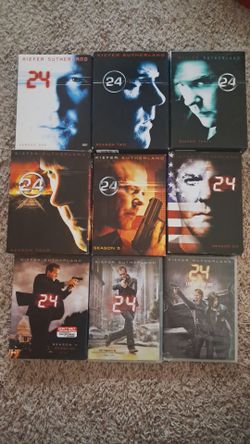 24 Complete Series on dvd
