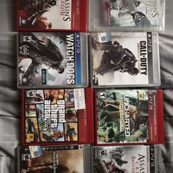 PS3 Games Sold Separately @ $10