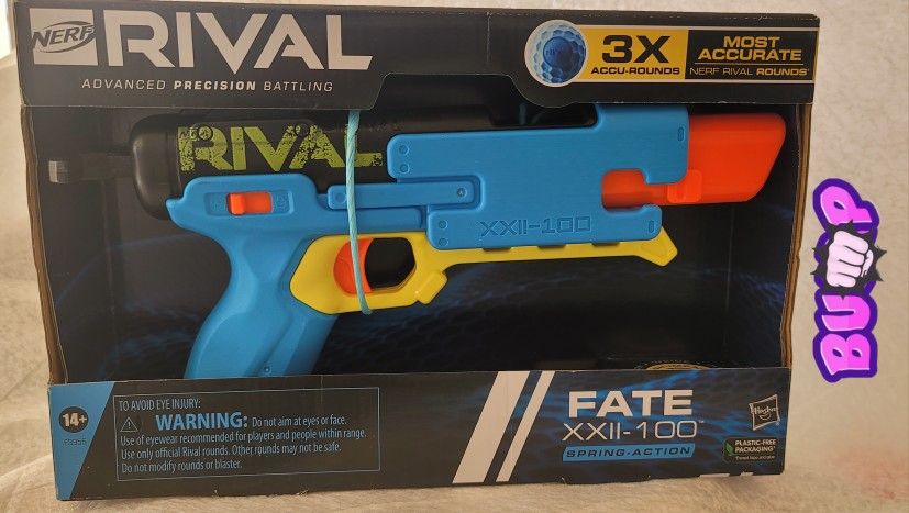 NERF Rival Fate XXII-100 Blaster (**NEW**)