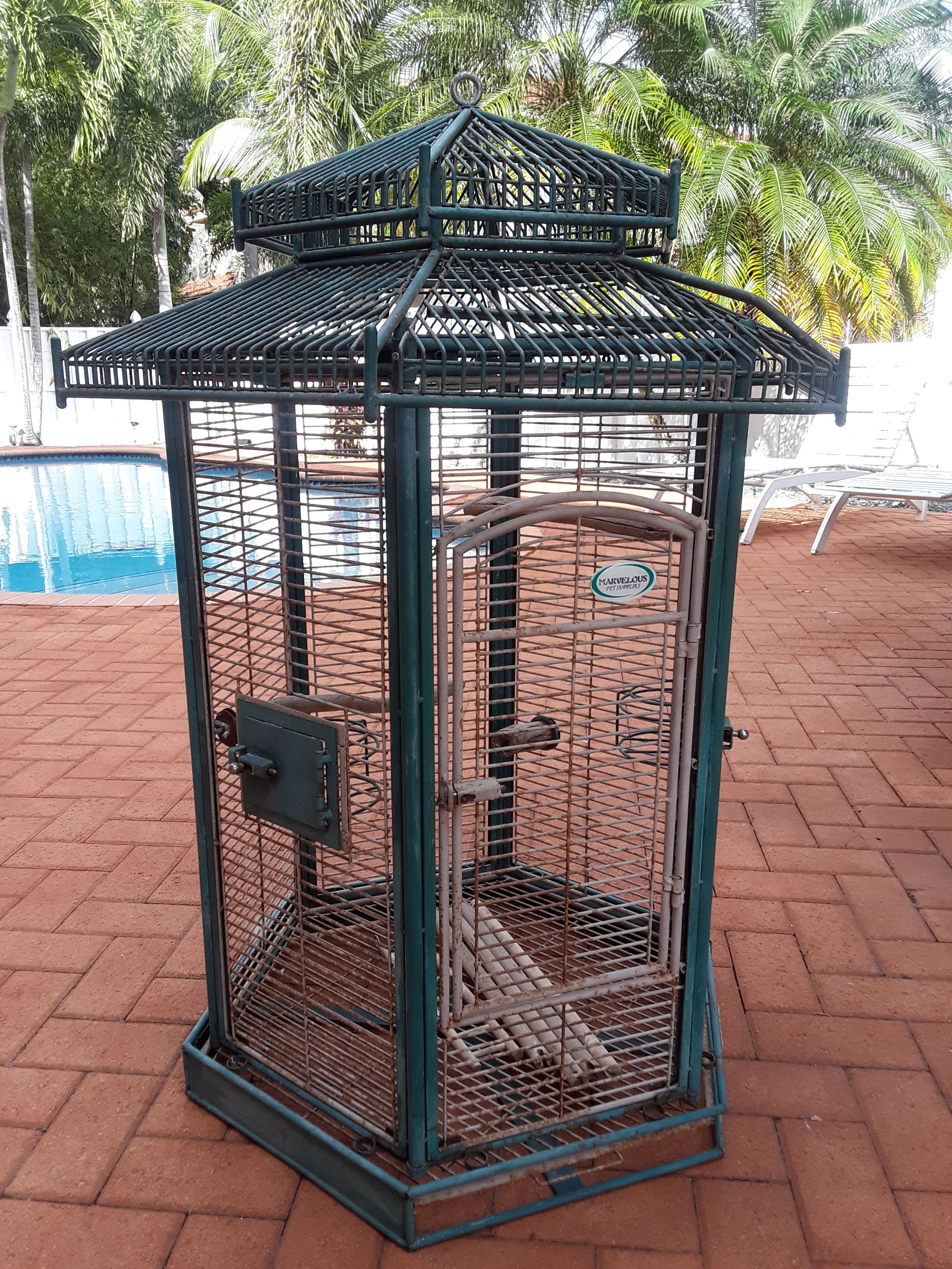 MARVELOUS PET SUPPLIES PARROT BIRD CAGE
