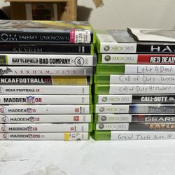 22 Xbox 360 Games Lot