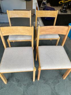 Dining chairs set of four