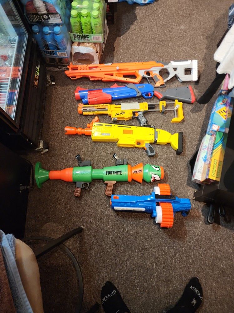 Huge Nerf Gun Collection