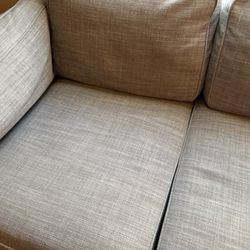 Article “Timber” 90" Sofa - Pebble Gray