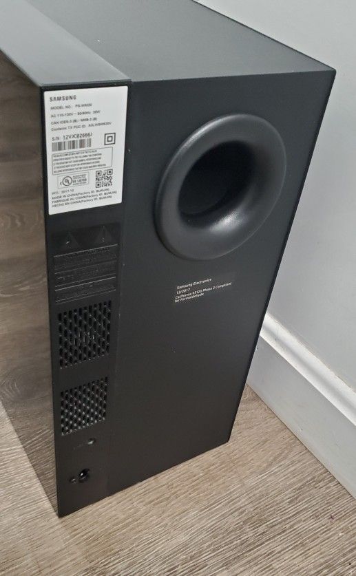 Samsung PS-WM20 Wireless Home Theater Subwoofer With Power Cable