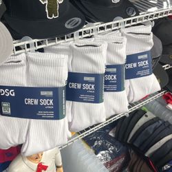 Crew Socks 6 Pack 7$ Each