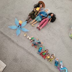 LOL Surprise, Barbie, Disney Princess, Raya
