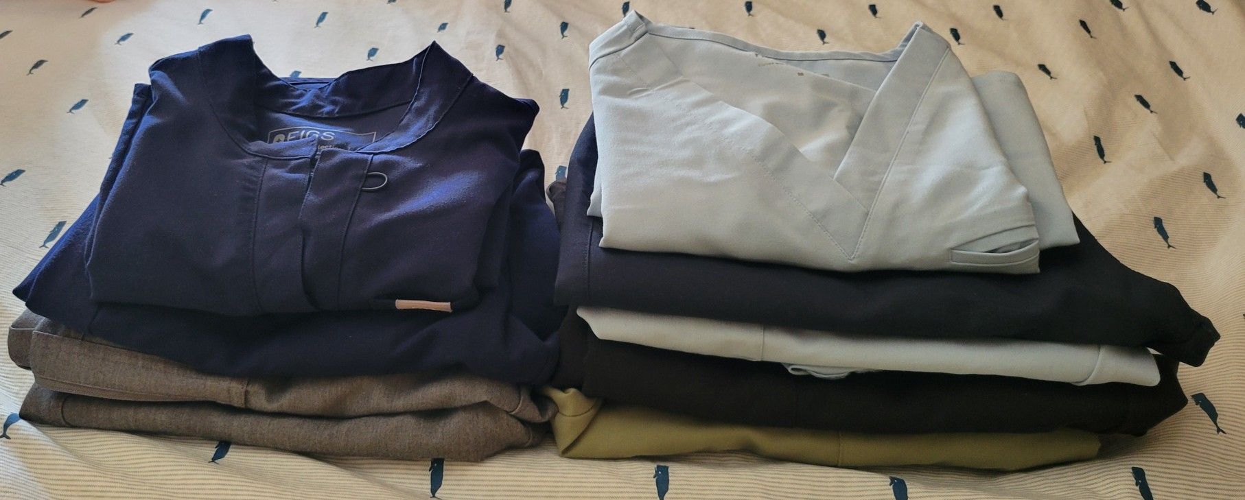 Gently Used Maternity Scrubs (S & M SIZE)