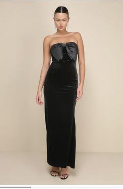 Black Bow Dress