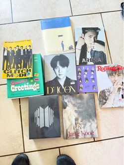 KPOP Albums/Magazines (BTS,Ateez,NCT)