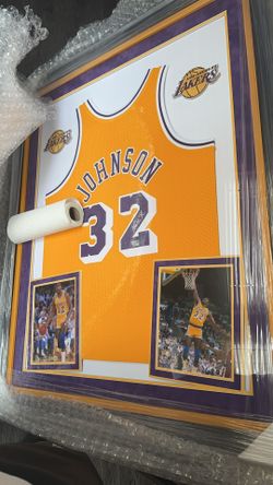 Magic Johnson Autographed Jersey