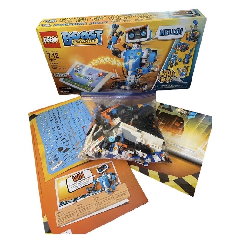 lego boost box LEGO Boost Creative Toolbox (Retired) (17101) Complete Set As Pictured With  Box for Sale in San Tan Valley, AZ