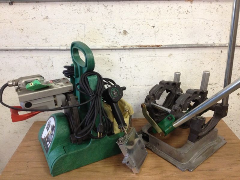 McElroy Pit Bull No. 14 PIPE FUSION Machine model 430101