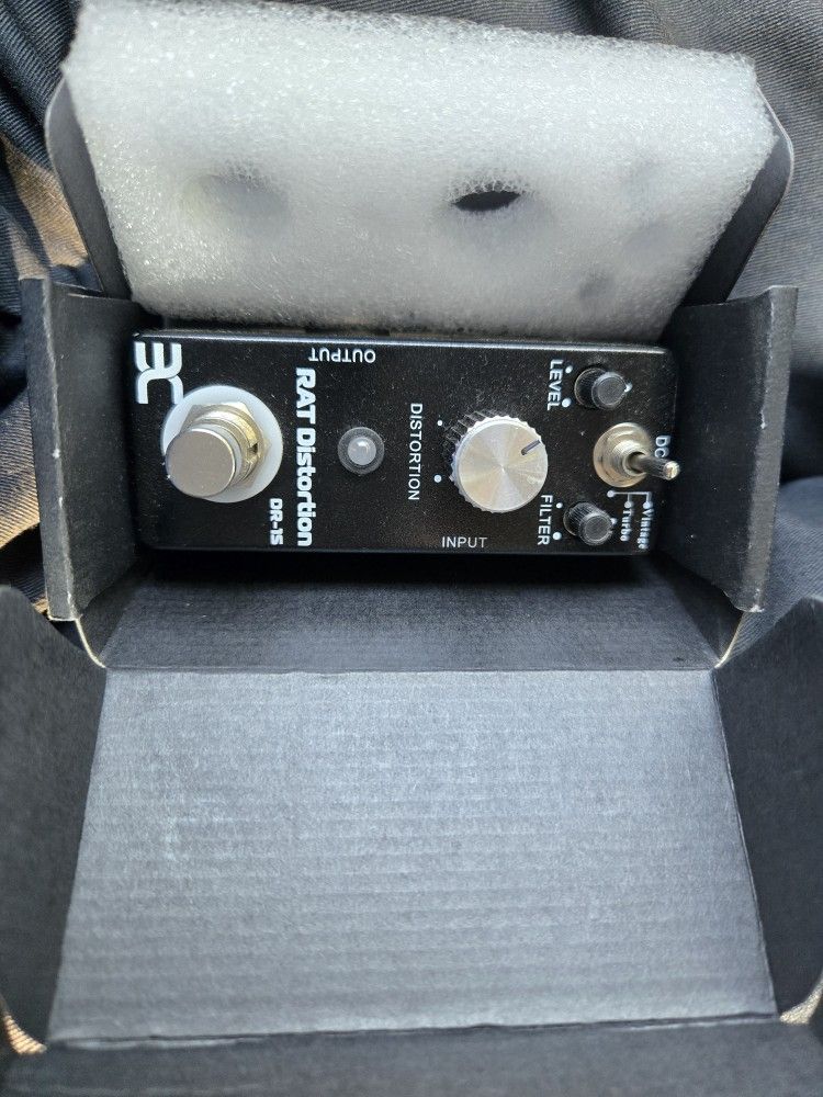 Eno Rat Distortion Guitar Pedal
