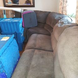 Dining Room Set $1000 , 8/8 Sectional With 2 Electric Recliners. $1000 Any Questions You Can Call Me At {contact info removed}