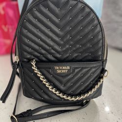 The Victoria Secret Small Backpack Black 