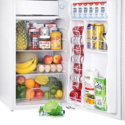 3.2 Cu.Ft. Mini Fridge With Freezer