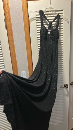 Women Elegant Cocktail Black Dress size Small Prom Or Gala