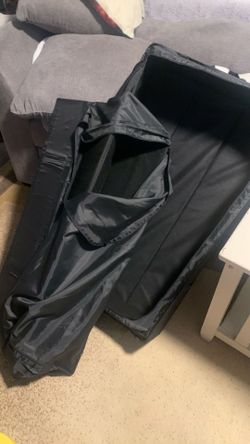 2 IKEA SKUBB Storage Cases Black