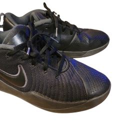 Nike Kids Team Hustle Quick 2 - Black/Anthracite Sz 6.5y
