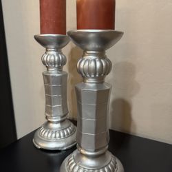 Candle Holders With Candles 