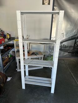 Nice wood rack adjustable shelves