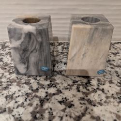 Candle Holders 2 made of Marble
