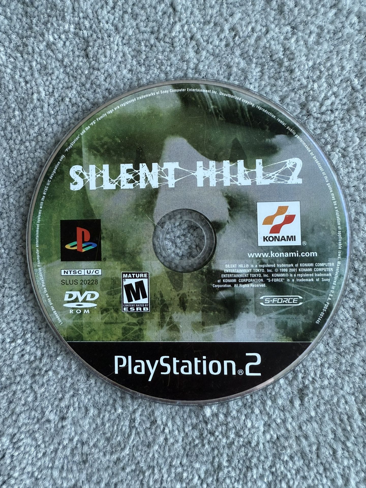 ***NO TRADES!!!*** Silent Hill 2 (PlayStation 2) ***flawless disk***