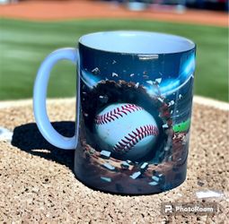 Baseball ceramic mug