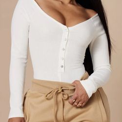 Off Sholder Long Sleeve Small