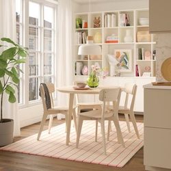 Floyd Dining Table set , circular, 2 free chair