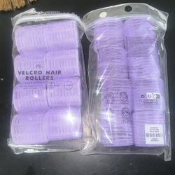 2 velcro rollers 