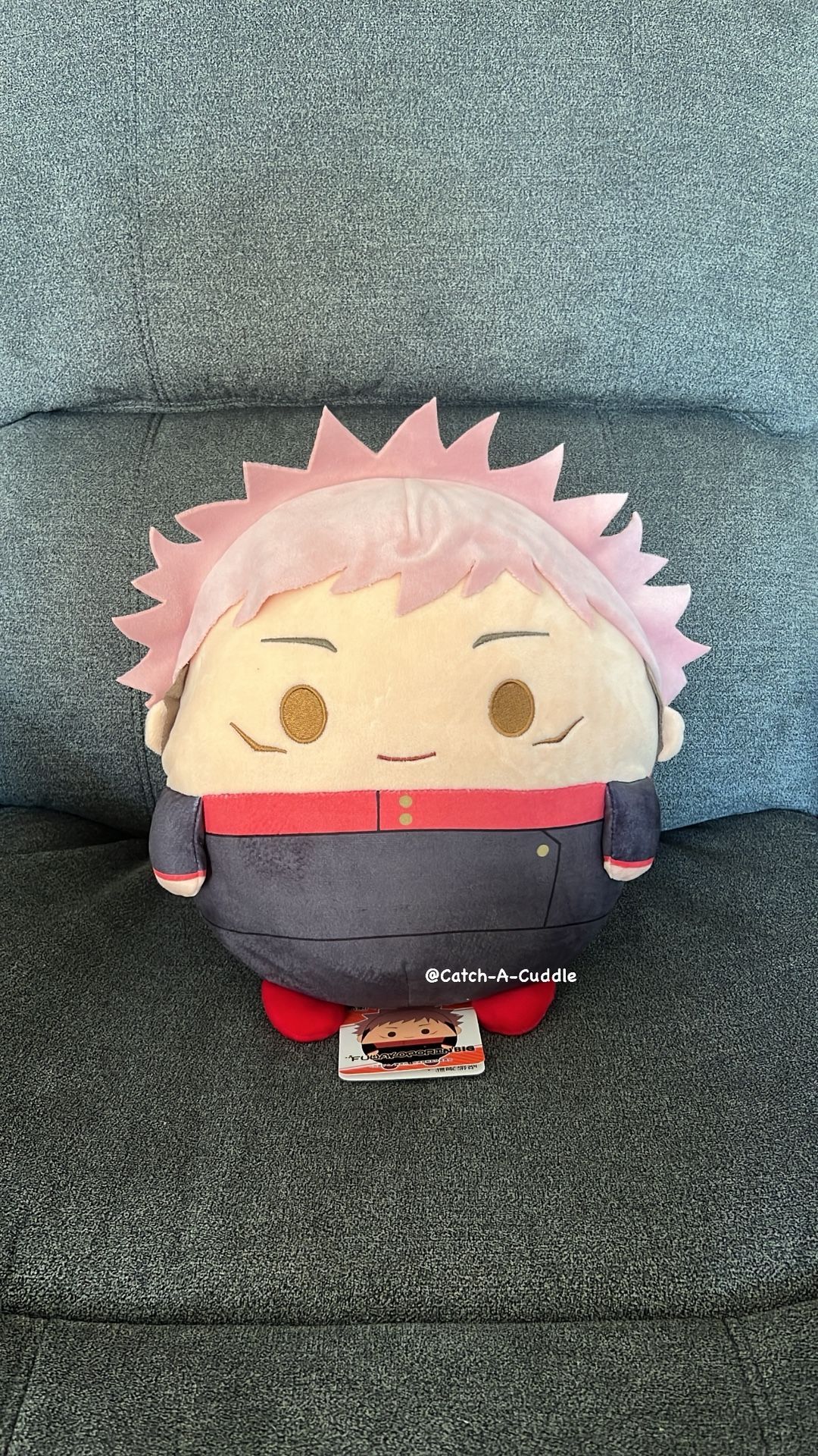BRAND NEW Fuwakororin Jujutsu Kaisen Yuji Itadori Big Plush 13"