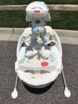 Fisher Price My Little Lamb Cradle and Swing