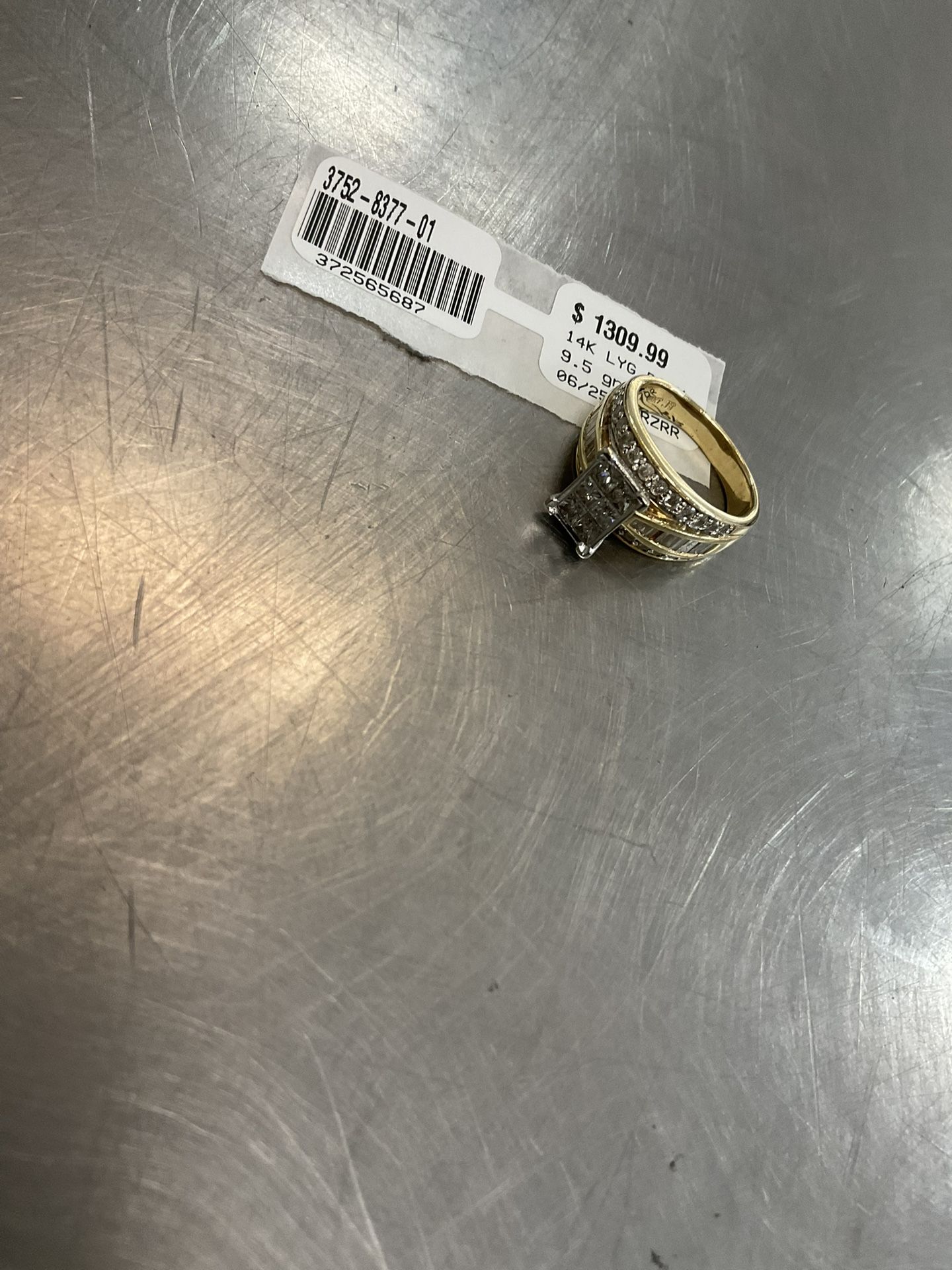 14K Diamond Ring