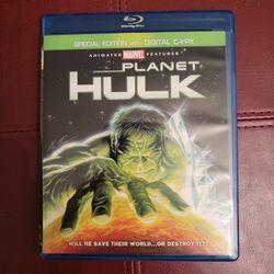 Planet Hulk Animated Movie Blu-ray 