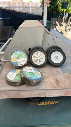 Lawn mower wheels