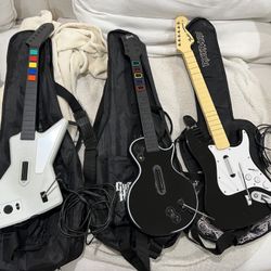 GUITAR HERO/ROCK BAND CONTROLLERS Xbox 360