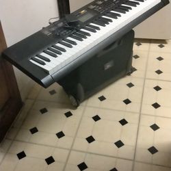 61 Key Casio Piano Keyboard In New Condition. With Adapter Cord 