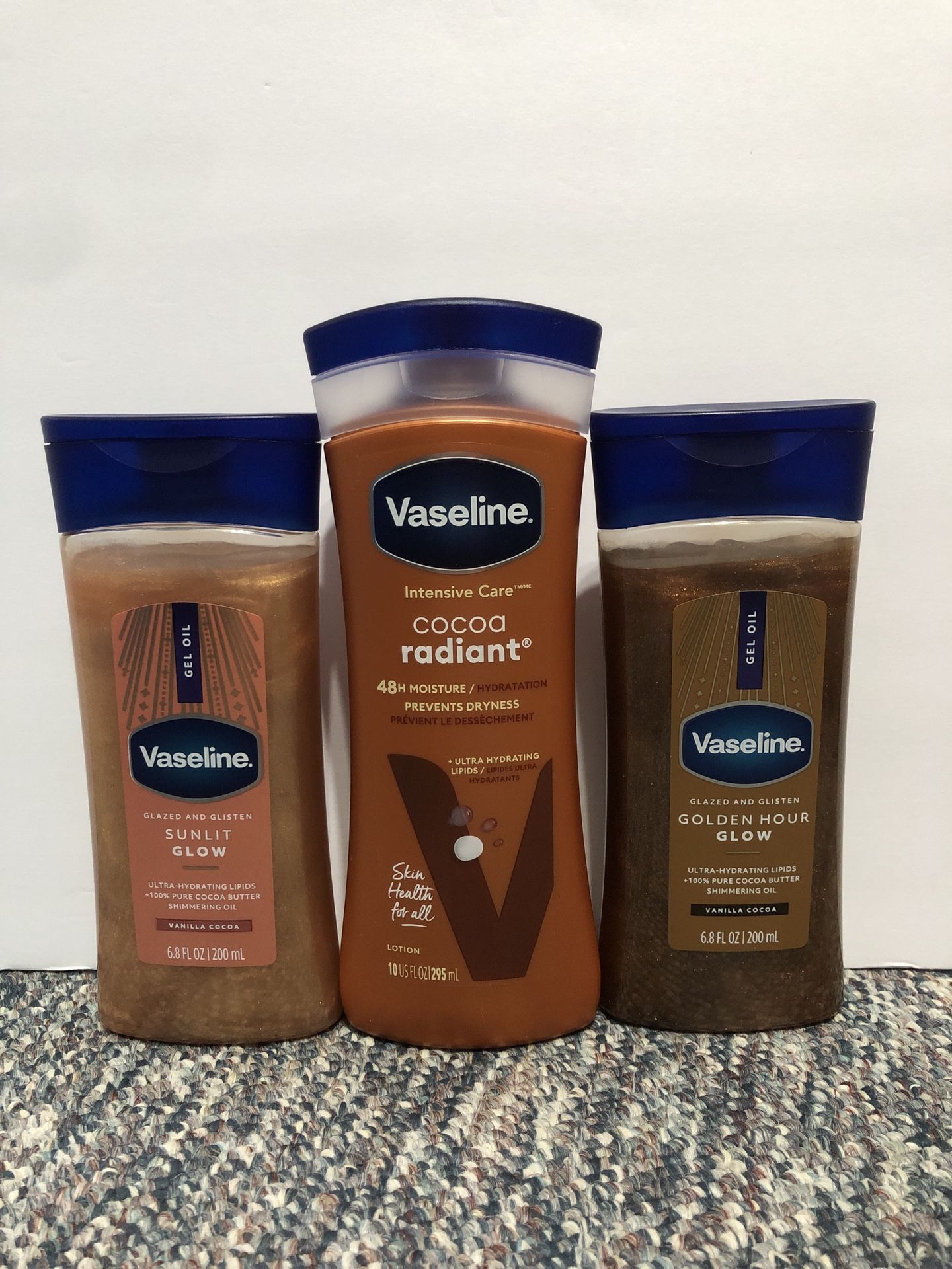 Vaseline Lotion/ Gel Oil Bundle